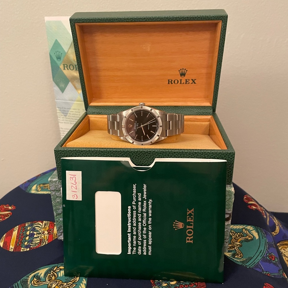 ✅Authentic Rolex Men’s Watch